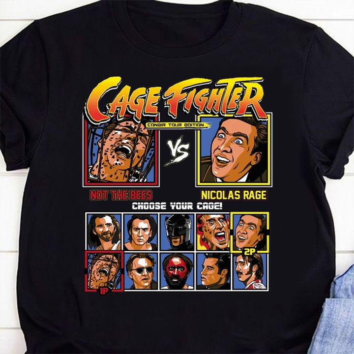 Cage Fighter Game t-shirt shirt