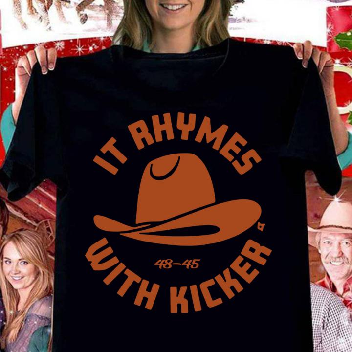 It Rhymes With Kicker t-shirt woman shirt