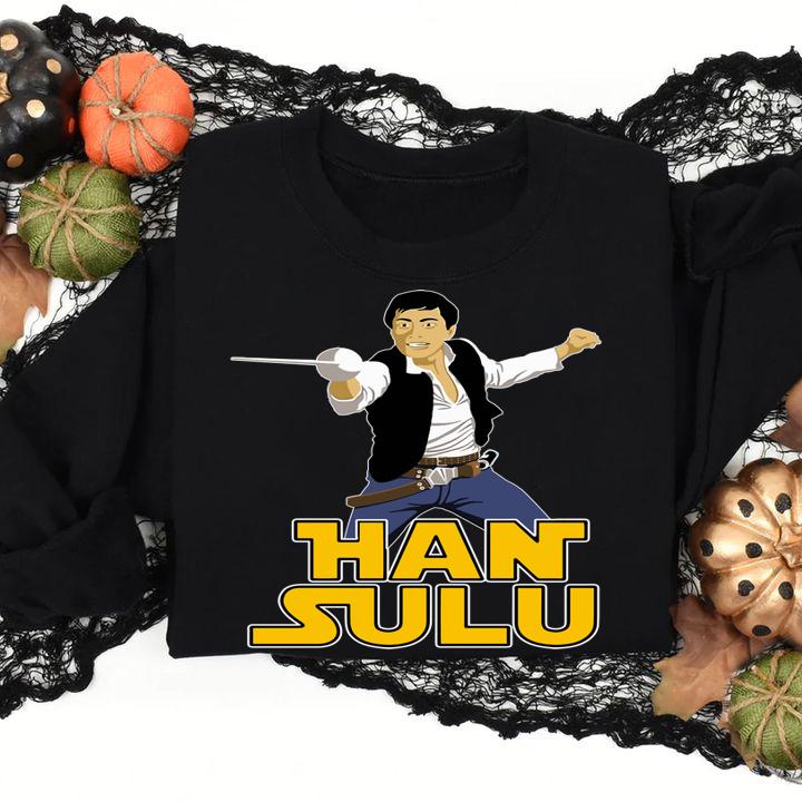 Top Star Trek Han Sulu Sabre Fencing t-shirt sweatshirt