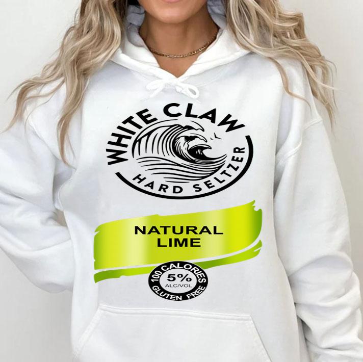 White Claw Hard seltzer Natural Lime t-shirt hoodie