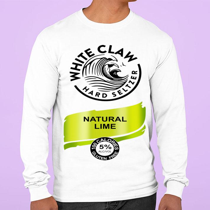 White Claw Hard seltzer Natural Lime t-shirt sweatshirt