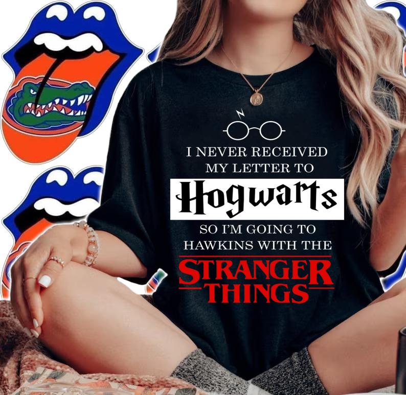 I never received my letter to Hogwarts Hawkings Stranger Things t-shirt woman shirt