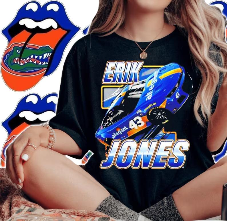 Erik Jones Legacy Motor Club Team Collection Blister t-shirt woman shirt