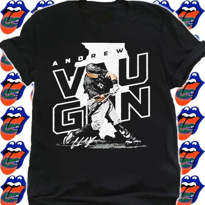 Andrew Vaughn Chicago White Sox W Player Map signature shirt t-shirt shirt