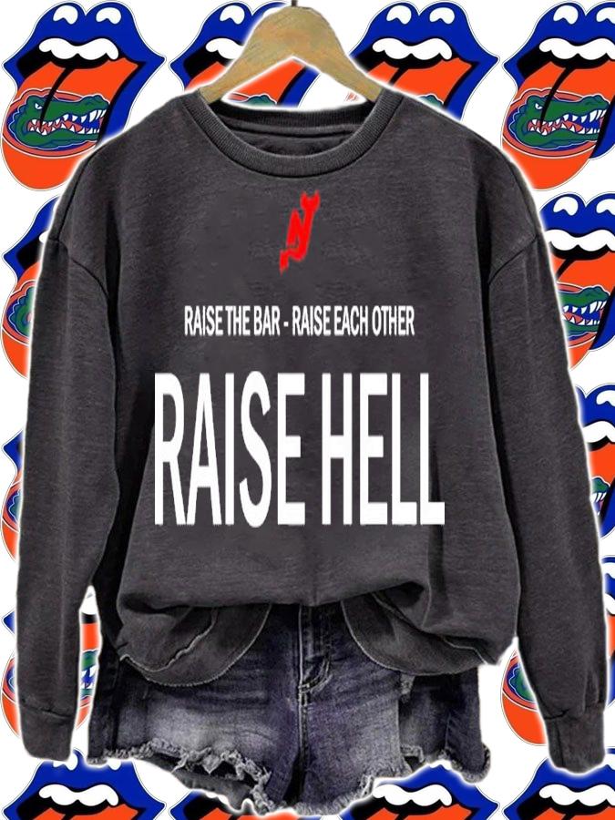 Brendan smith devils raise the bar raise each other raise hell shirt t-shirt sweatshirt