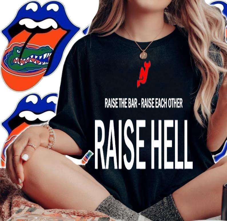 Brendan smith devils raise the bar raise each other raise hell shirt t-shirt woman shirt