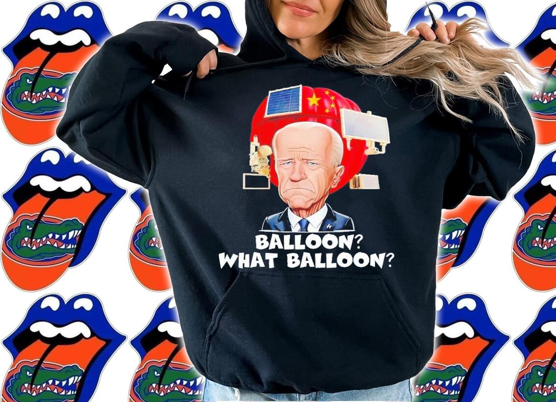 Chinese Spy Balloon Funny Surveillance Joe Biden China shirt t-shirt hoodie