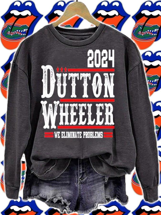 Dutton Wheeler 2024 we eliminate problems shirt t-shirt sweatshirt