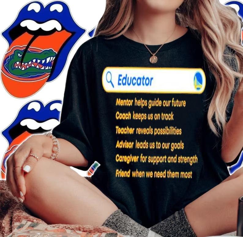 Educator Mentol Helps Guide Our Future Coach Keeps Us On Track Shirt t-shirt woman shirt