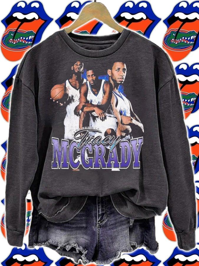 Game changer Tracy McGrady vintage shirt t-shirt sweatshirt