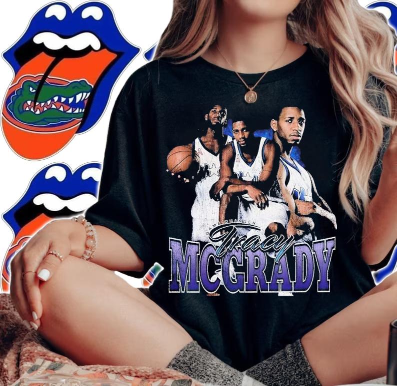 Game changer Tracy McGrady vintage shirt t-shirt woman shirt