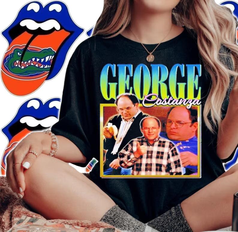 George Costanza Kat Abu Wearing Shirt t-shirt woman shirt