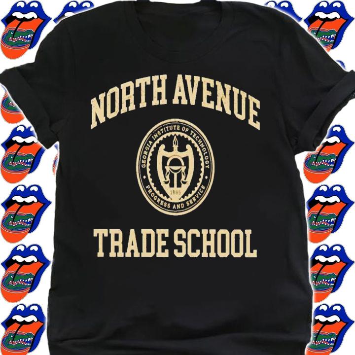 Georgia Tech North avenue trade school shirt t-shirt shirt