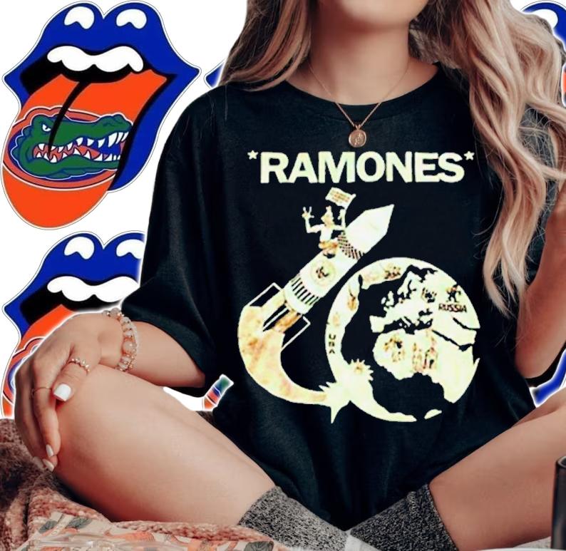 Hardin Scott Ramones Rocket To Russia Shirt t-shirt woman shirt