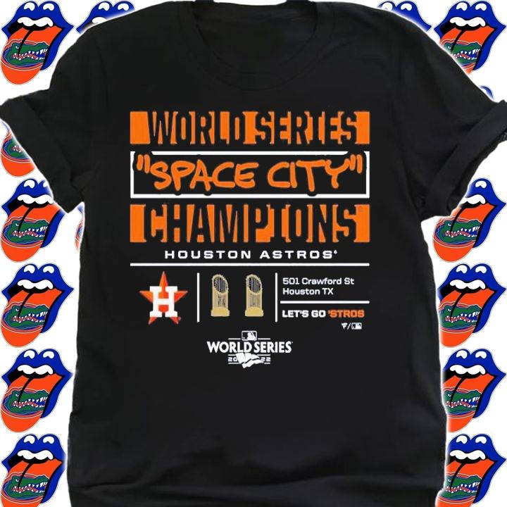 Houston Astros World Series Space City Champions 2022 Shirt t-shirt shirt