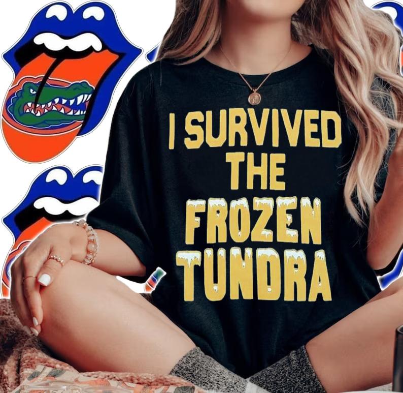 I Survived the Frozen Tundra shirt t-shirt woman shirt
