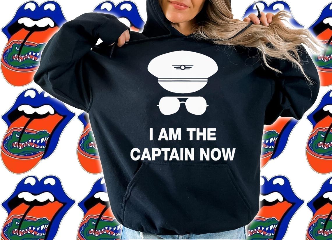 I am captain now pilot shirt t-shirt hoodie