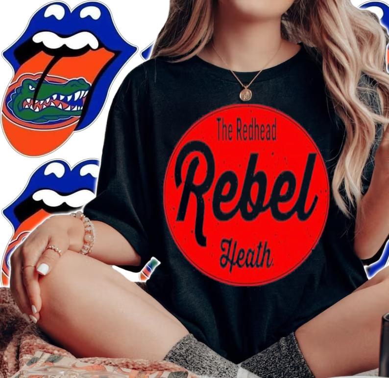 Heath Miller The Redhead Rebel Heath Shirt t-shirt woman shirt