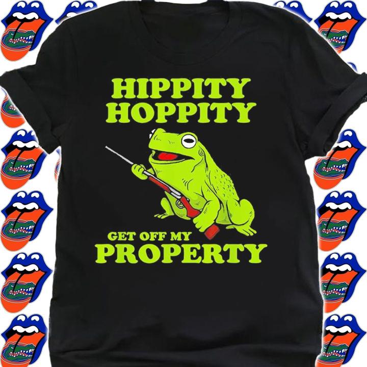 Hippity Hoppity Get Off My Property Frog Shirt t-shirt shirt