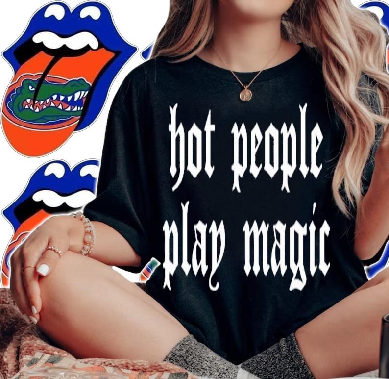 Hot People Play Magic Shirt t-shirt woman shirt