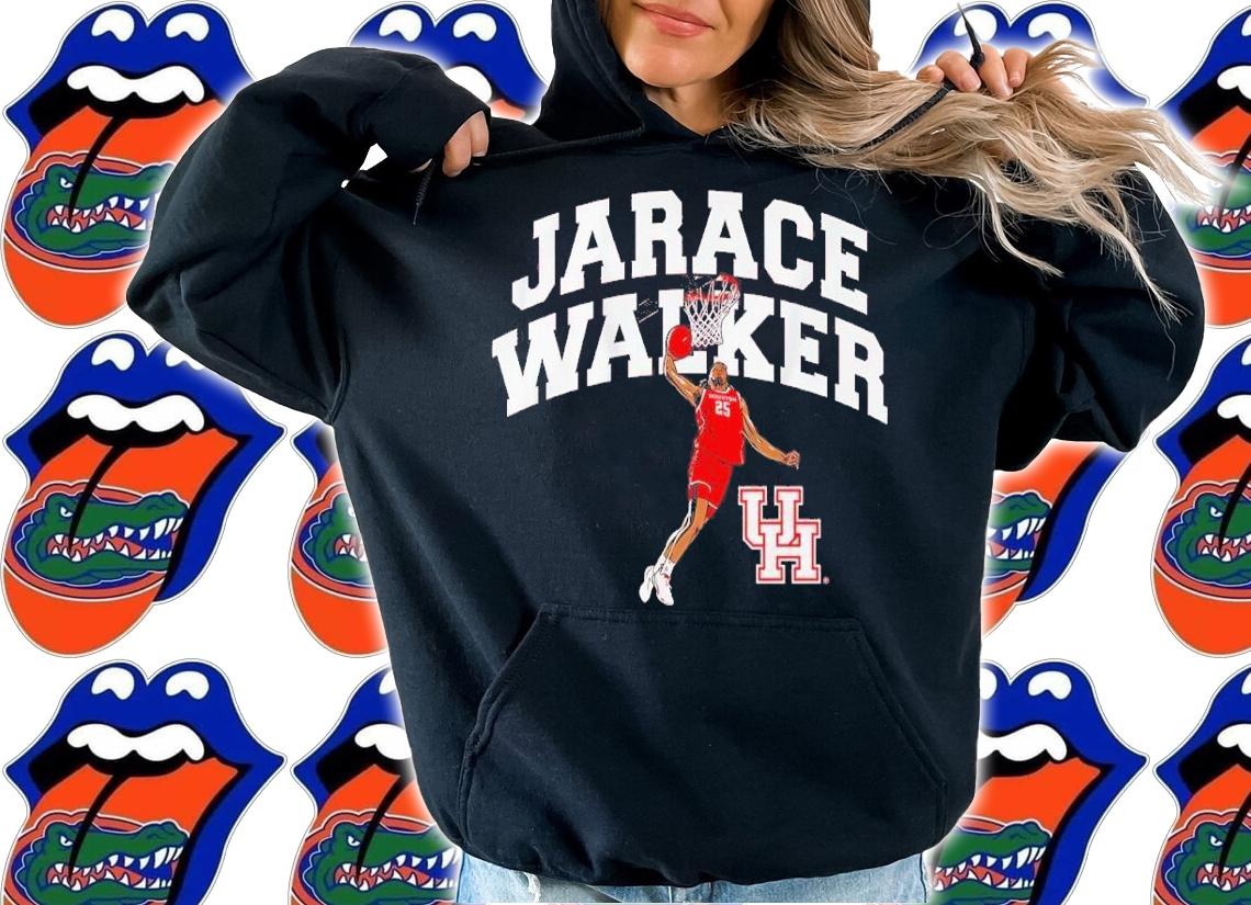 Houston Basketball Jarace Walker dunk shirt t-shirt hoodie