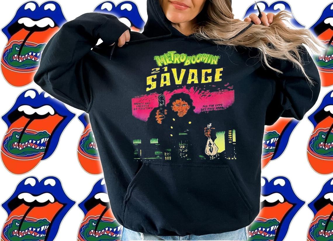 Metro Boomin and Savage Heroes and Villains shirt t-shirt hoodie