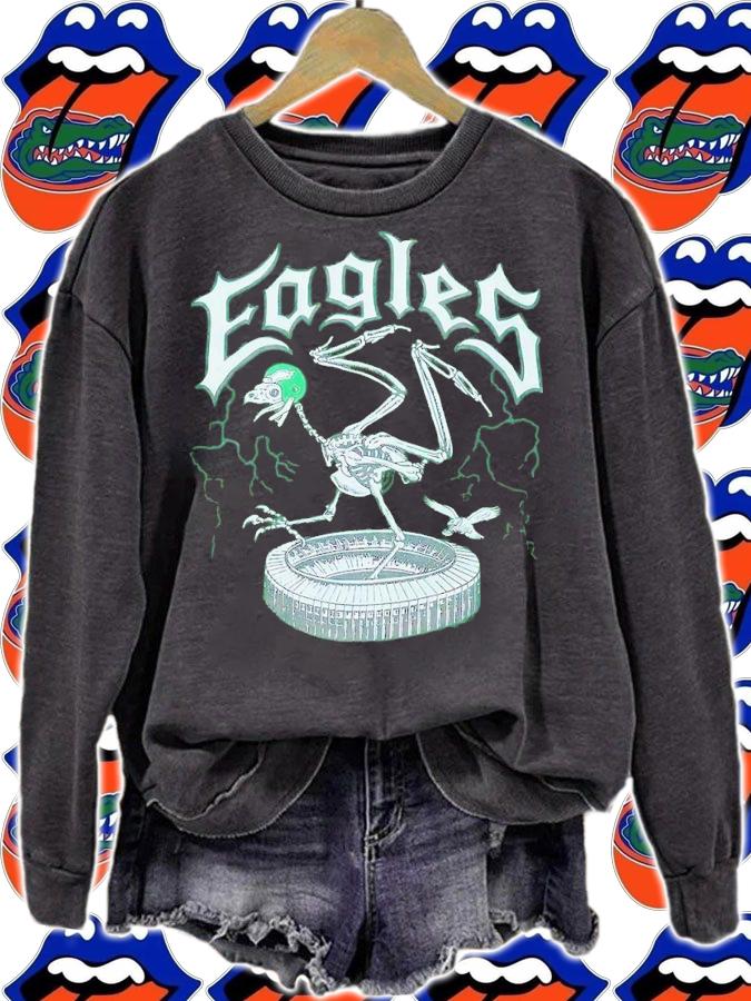 NFL x Grateful Dead x Eagles shirt t-shirt sweatshirt