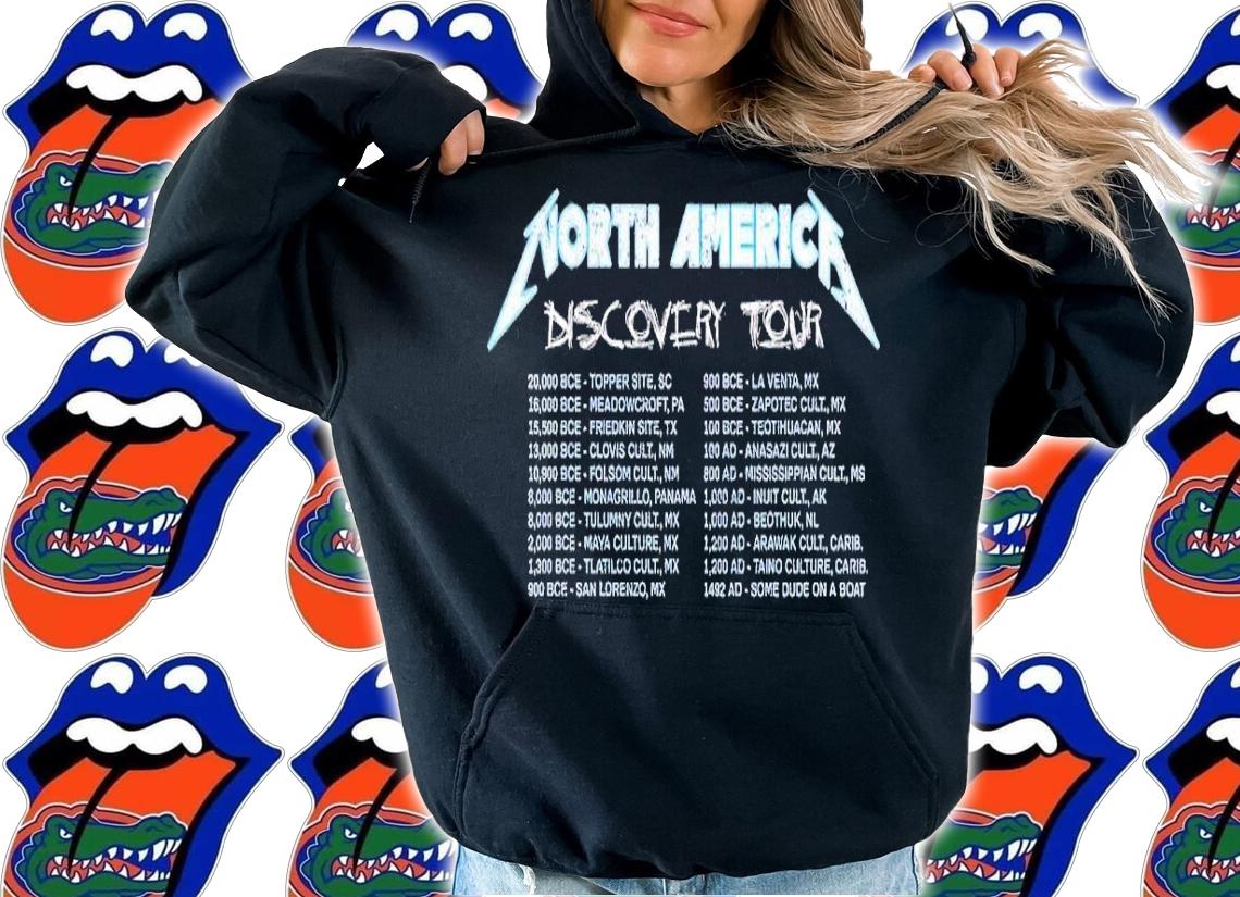North America Discovery Tour shirt t-shirt hoodie