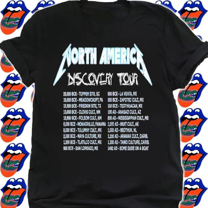 North America Discovery Tour shirt t-shirt shirt