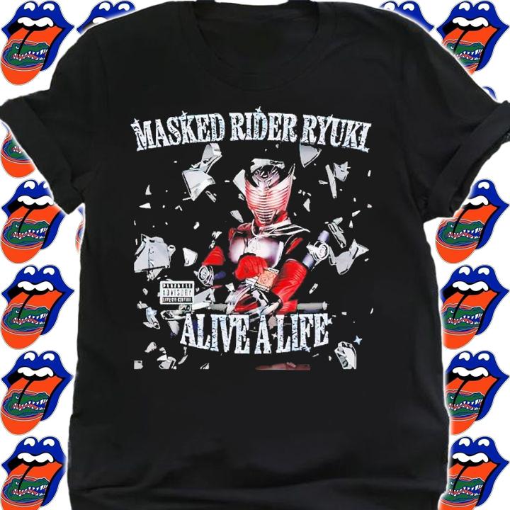 Mirror World Records masked rider Ryuki alive a life shirt t-shirt shirt