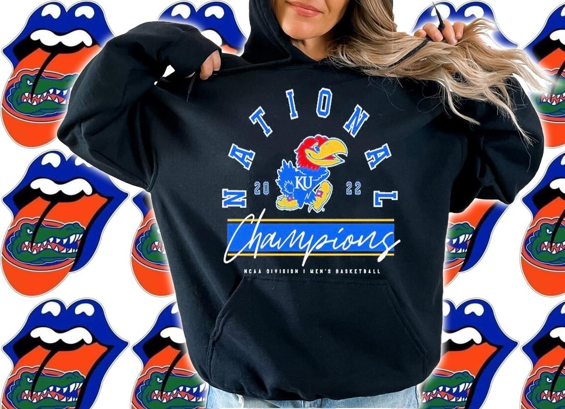 Kansas Jayhawks NCAA 2022 National Champions T-Shirt t-shirt