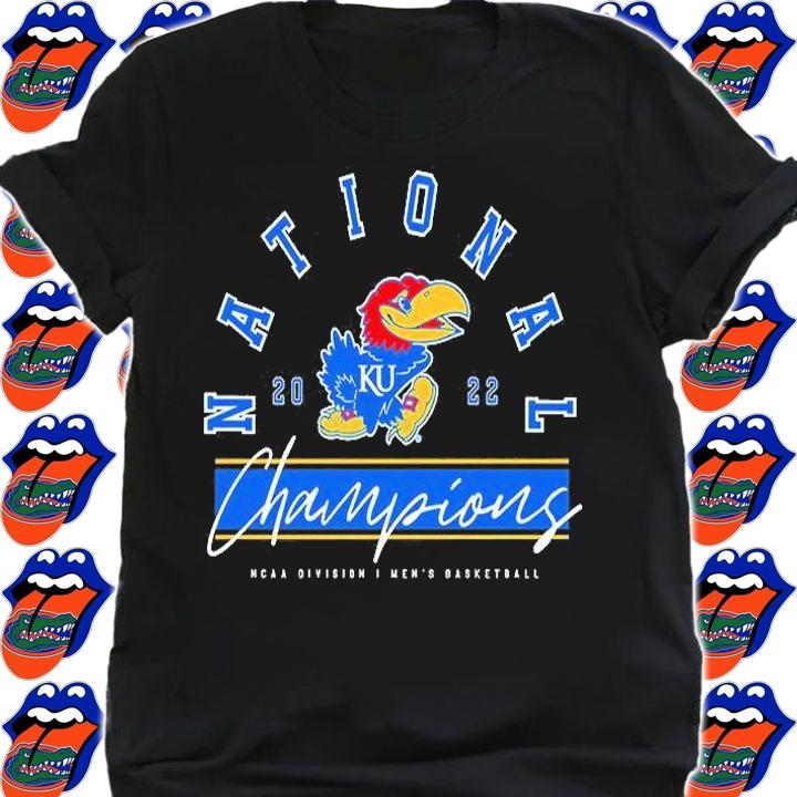 Kansas Jayhawks NCAA 2022 National Champions T-Shirt t-shirt