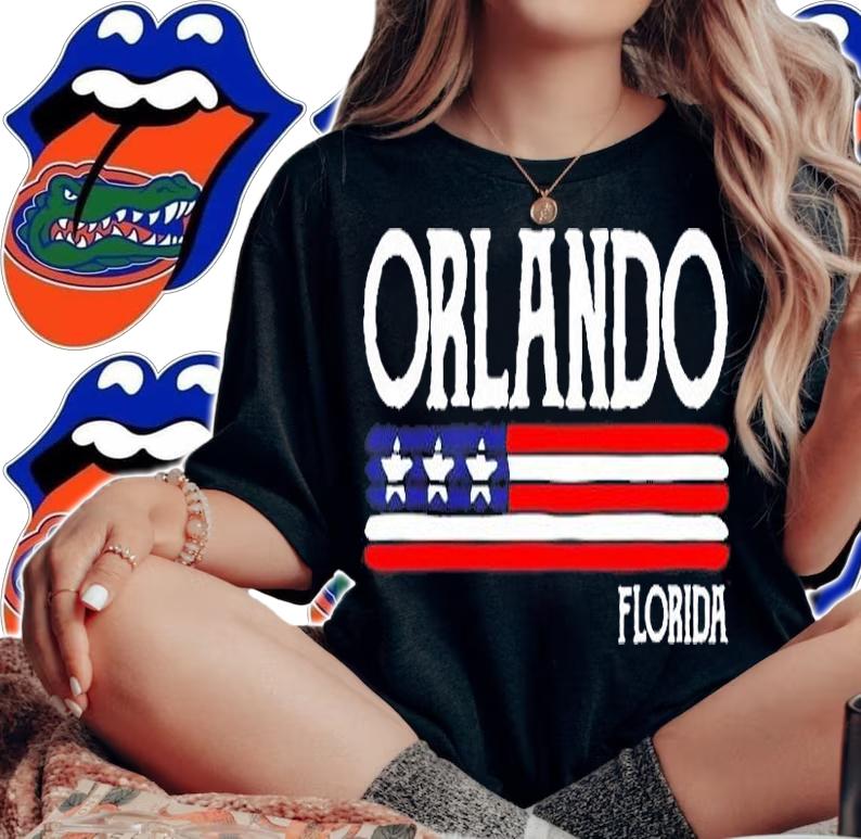 Orlando Florida Souvenir Lovers Gift T-Shirt woman shirt
