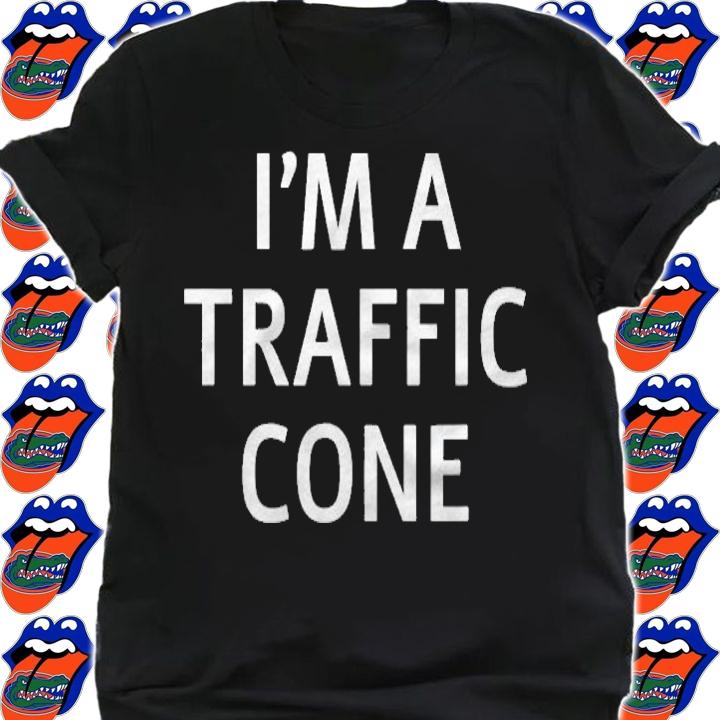 I Am A Traffic Cone Tee Halloween Funny Costume Men Women Shirt