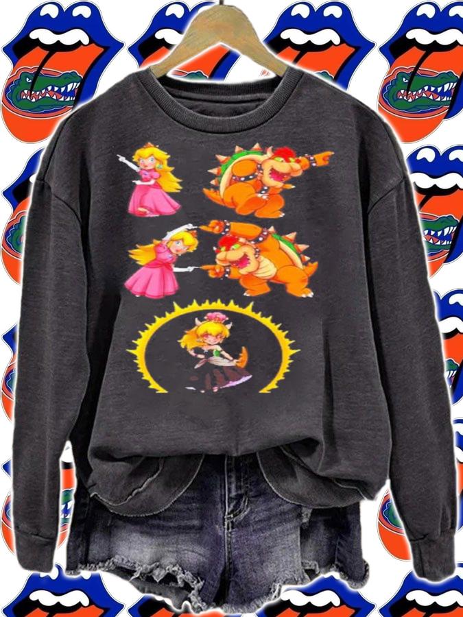 Super Mario Parody Bowsette Fusion Shirt