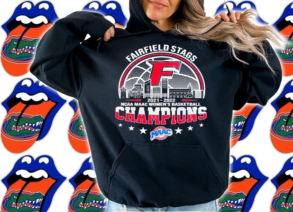 Fairfield Stags NCAA MAAC Women's Basketball 2021-2022 Champions Shirt