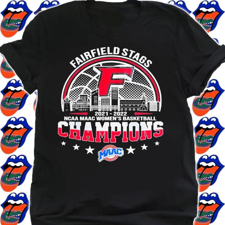 Fairfield Stags NCAA MAAC Women's Basketball 2021-2022 Champions Shirt
