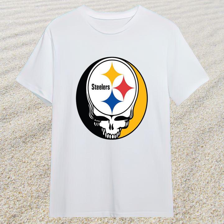 Pittsburgh Steelers x Grateful Dead Steal Your Face Shirt