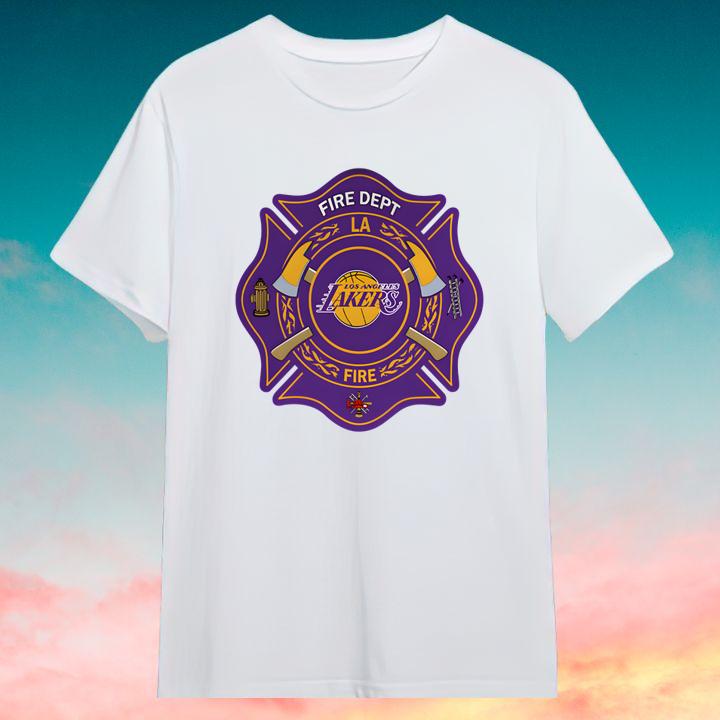 Show Your Pride: Lakers Firefighter Appreciation 2024 Shirt