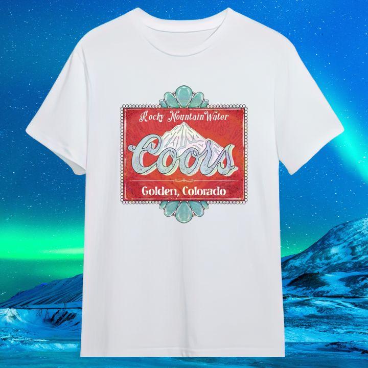 Rocky Mountain Water Coors Light Golden Colorado T-Shirt