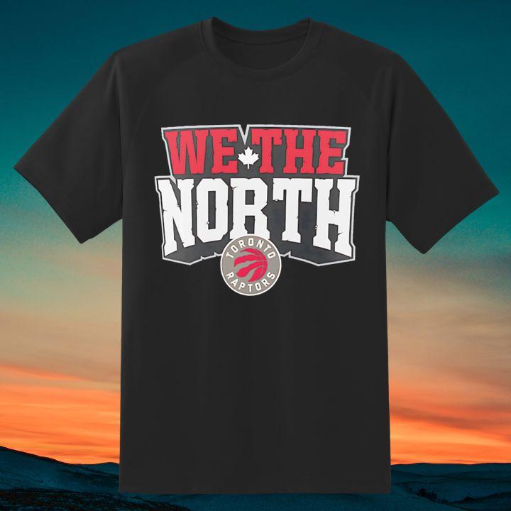 We The North Toronto Raptors Basketball Logo Shirt