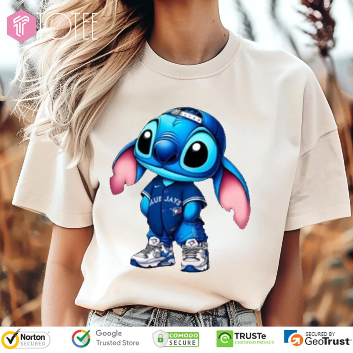 Disney Stitch Toronto Blue Jays T-Shirt
