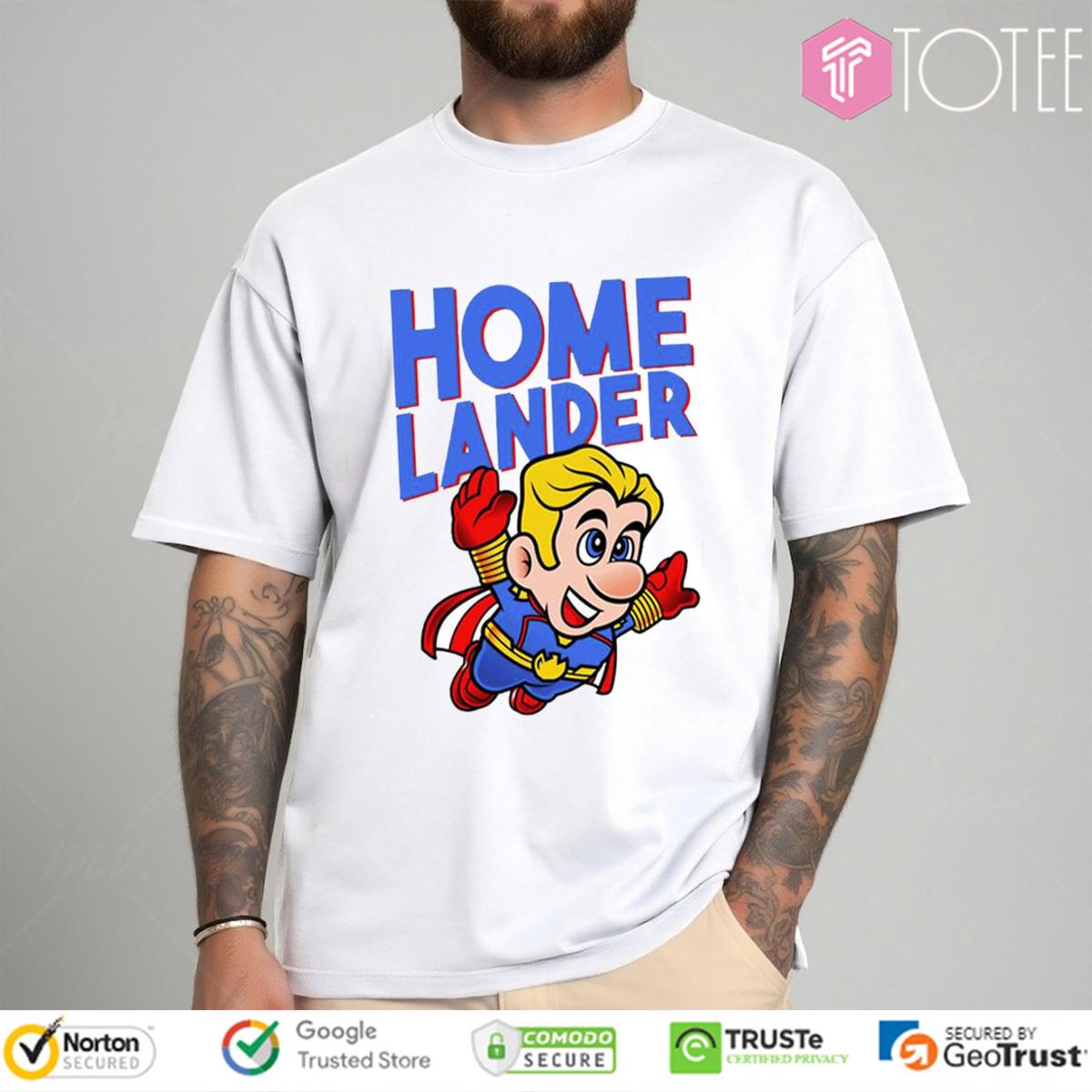 Homelander Parody The Boys Super Mario Bros T-Shirt