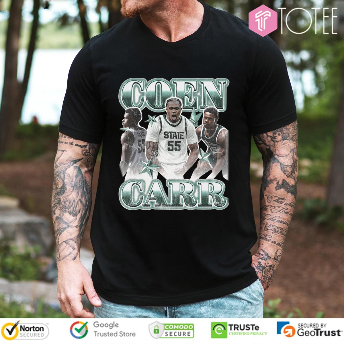 Coen Carr Spartans Shirt: Show Your Pride & Dominate Game Day