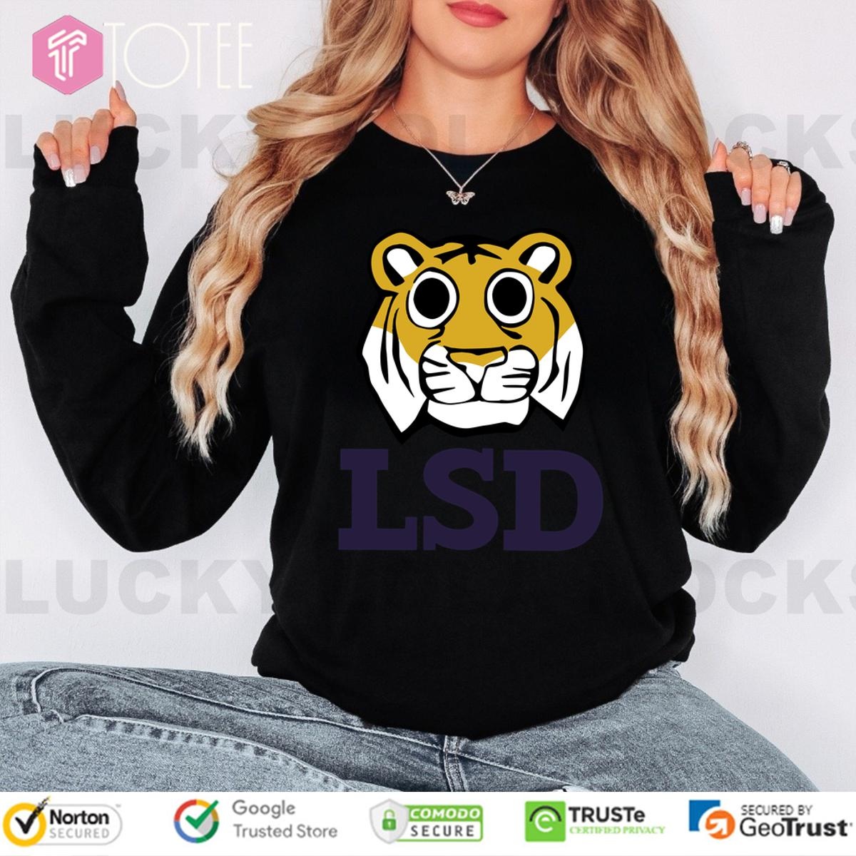 Lsd Tiger Lsu Tigers Football Long Sleeve