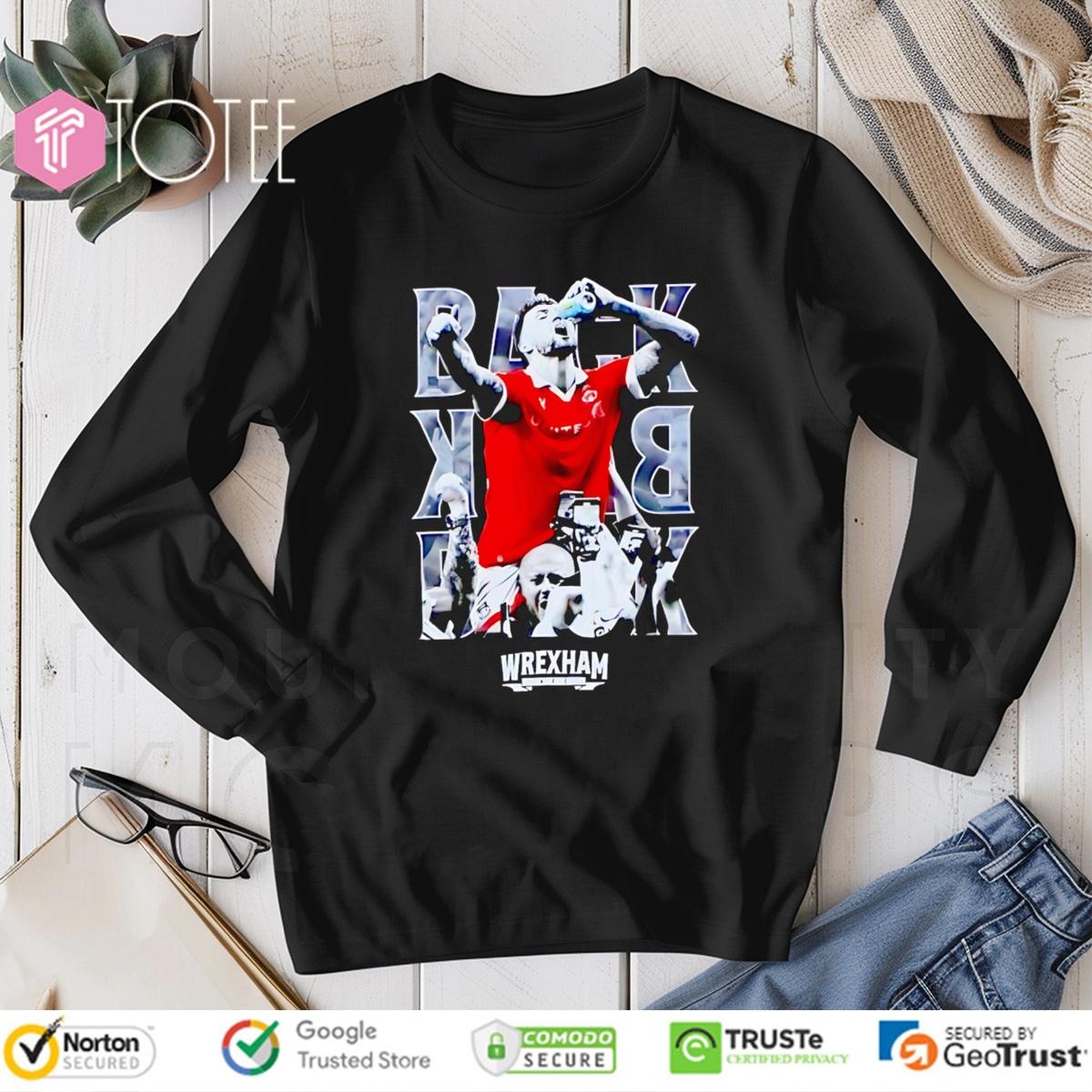 Dan Scarr Back To Back Wrexham A.F.C. Celebration Long Sleeve