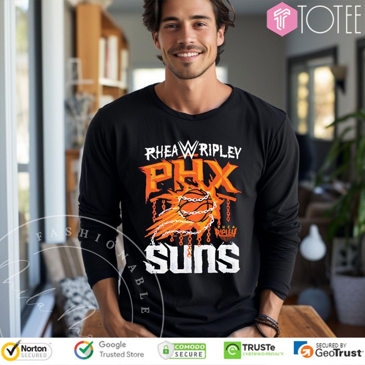 Rhea Ripley Phoenix Suns Nba Wwe Long Sleeve