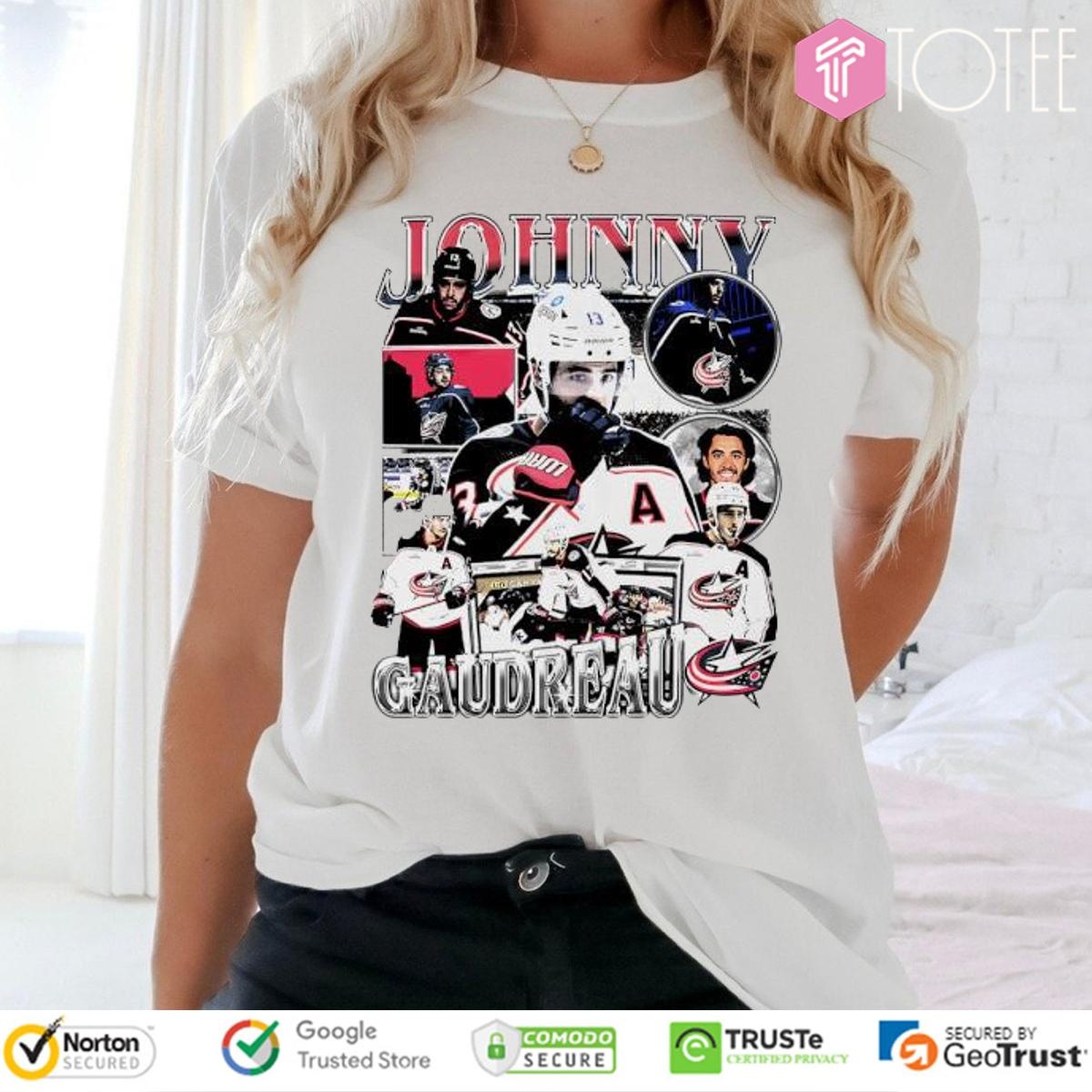 Remembering Johnny Gaudreau Columbus Blue Jackets T-shirt