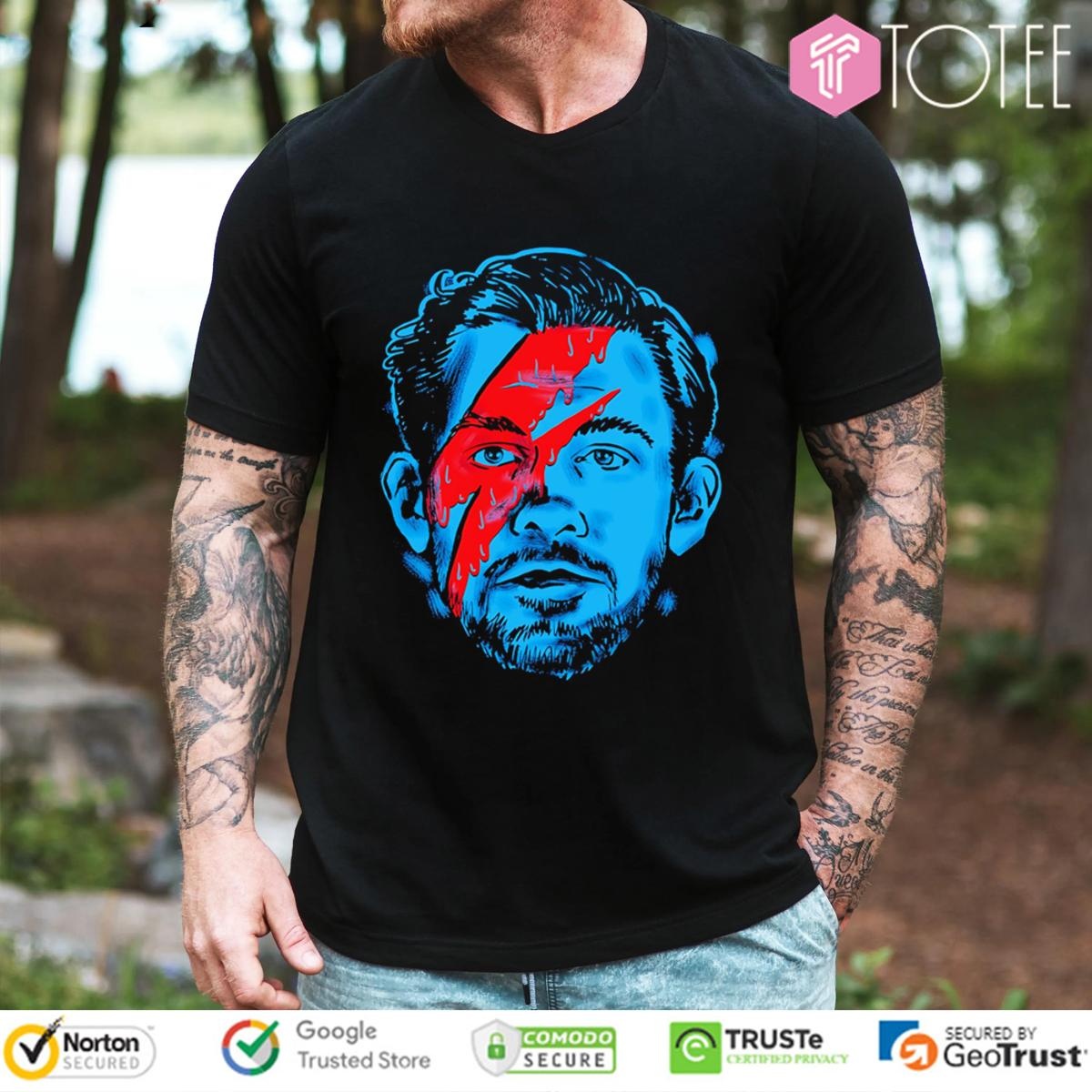 Oklahoma City Thunder Chet Holmgren Ver David Bowie T-shirt