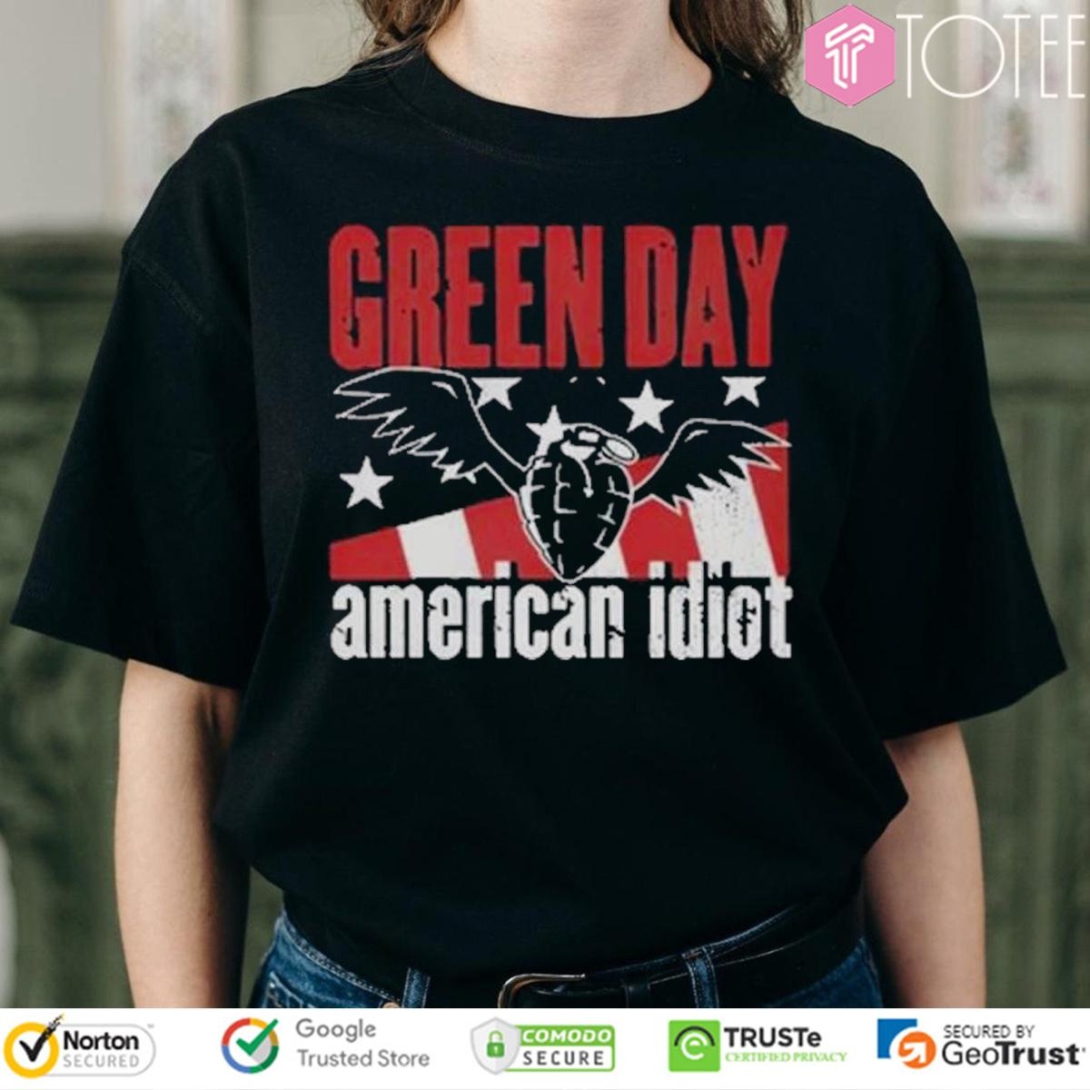 Green Day Band American Idiot T-shirt